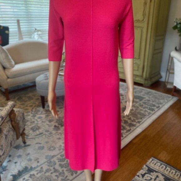 Pink Giorgio Armani Knit Dress - Picture 3 of 15